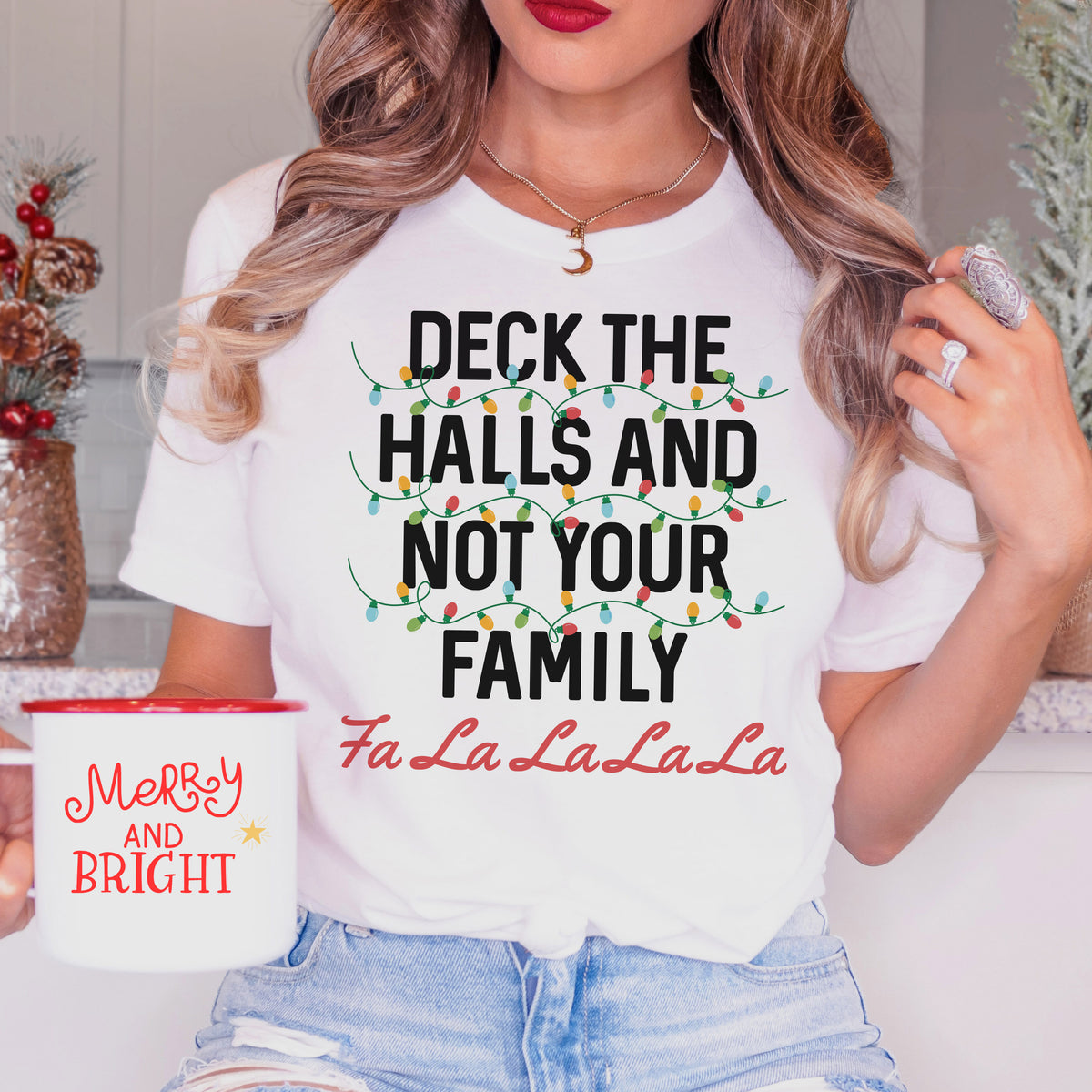 Deck Halls Not Family Shirt