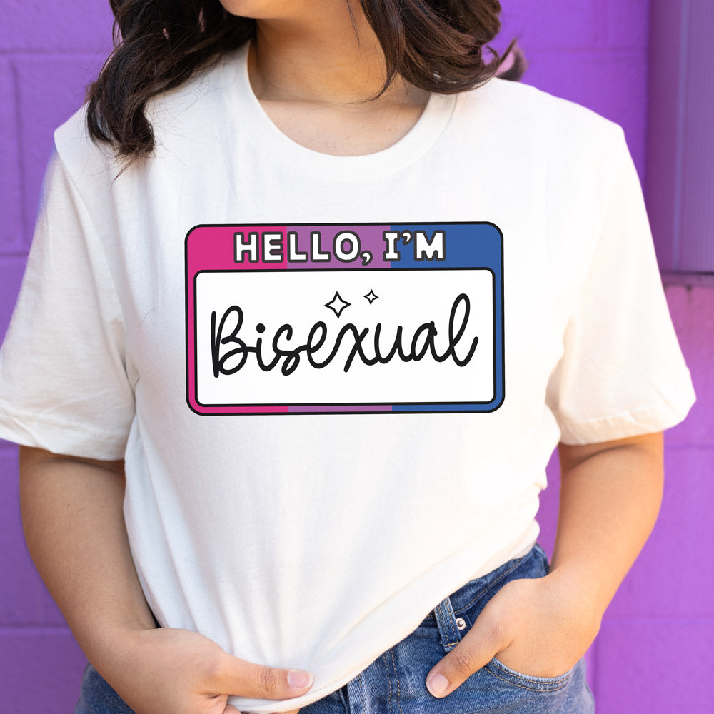 Hello I&#39;m Bisexual Shirt
