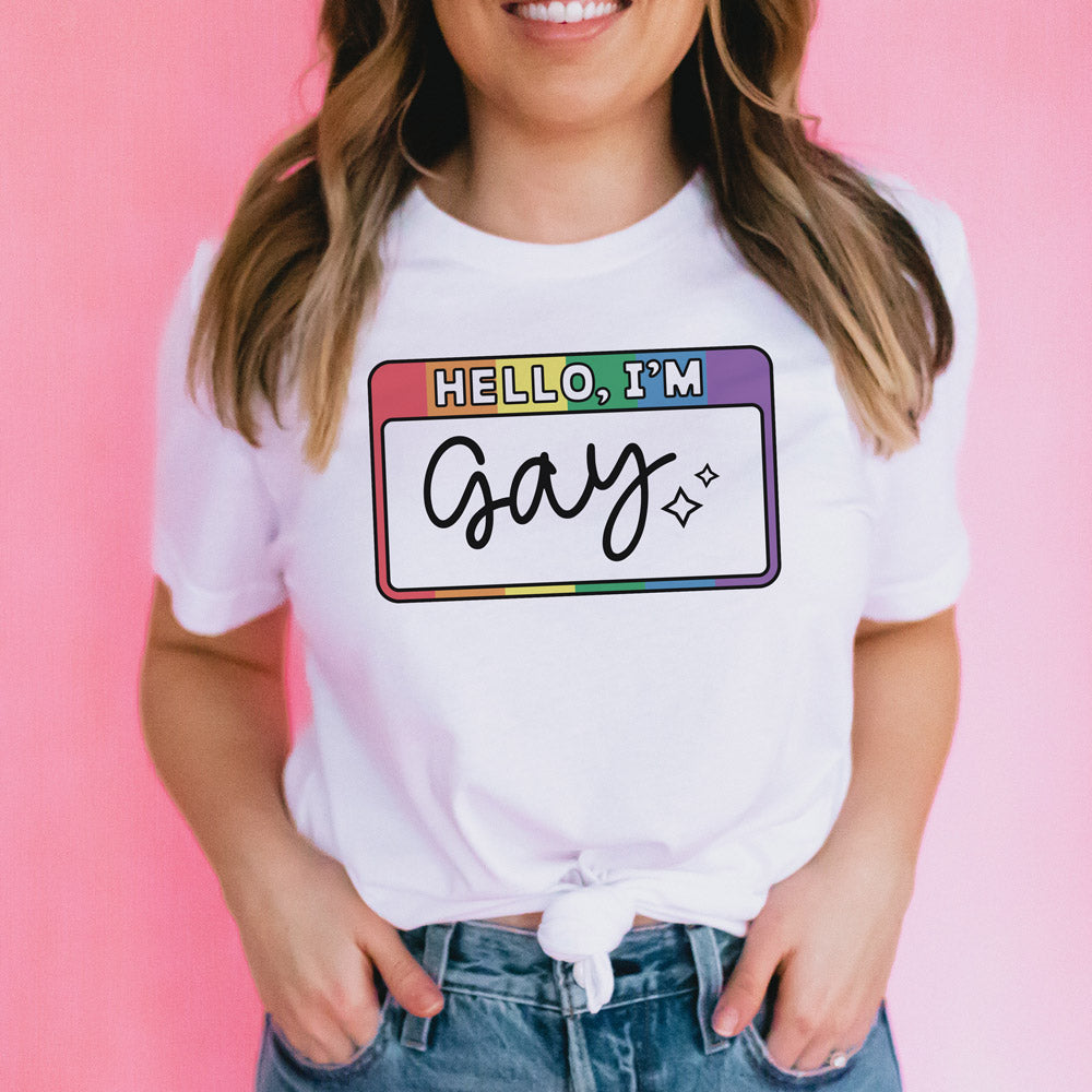 Hello I&#39;m Gay Shirt