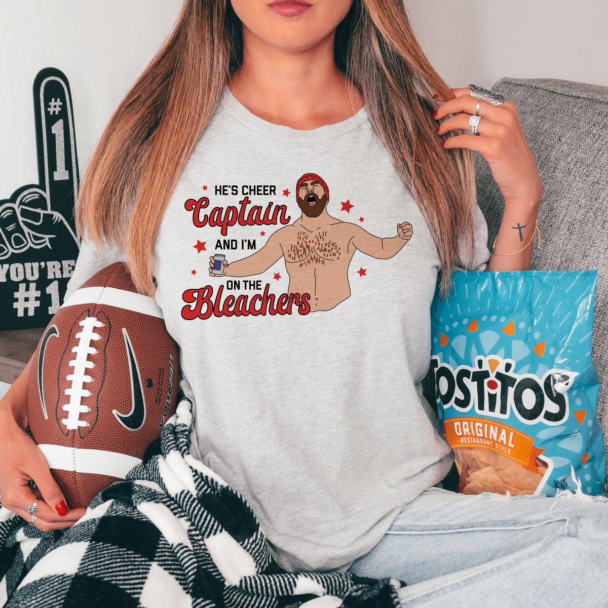 He&#39;s Cheer Captain Shirt