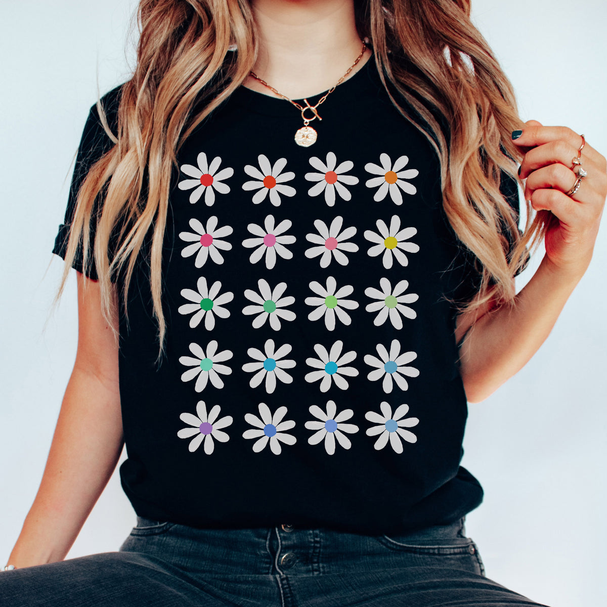Pride Rainbow Daisies Shirt