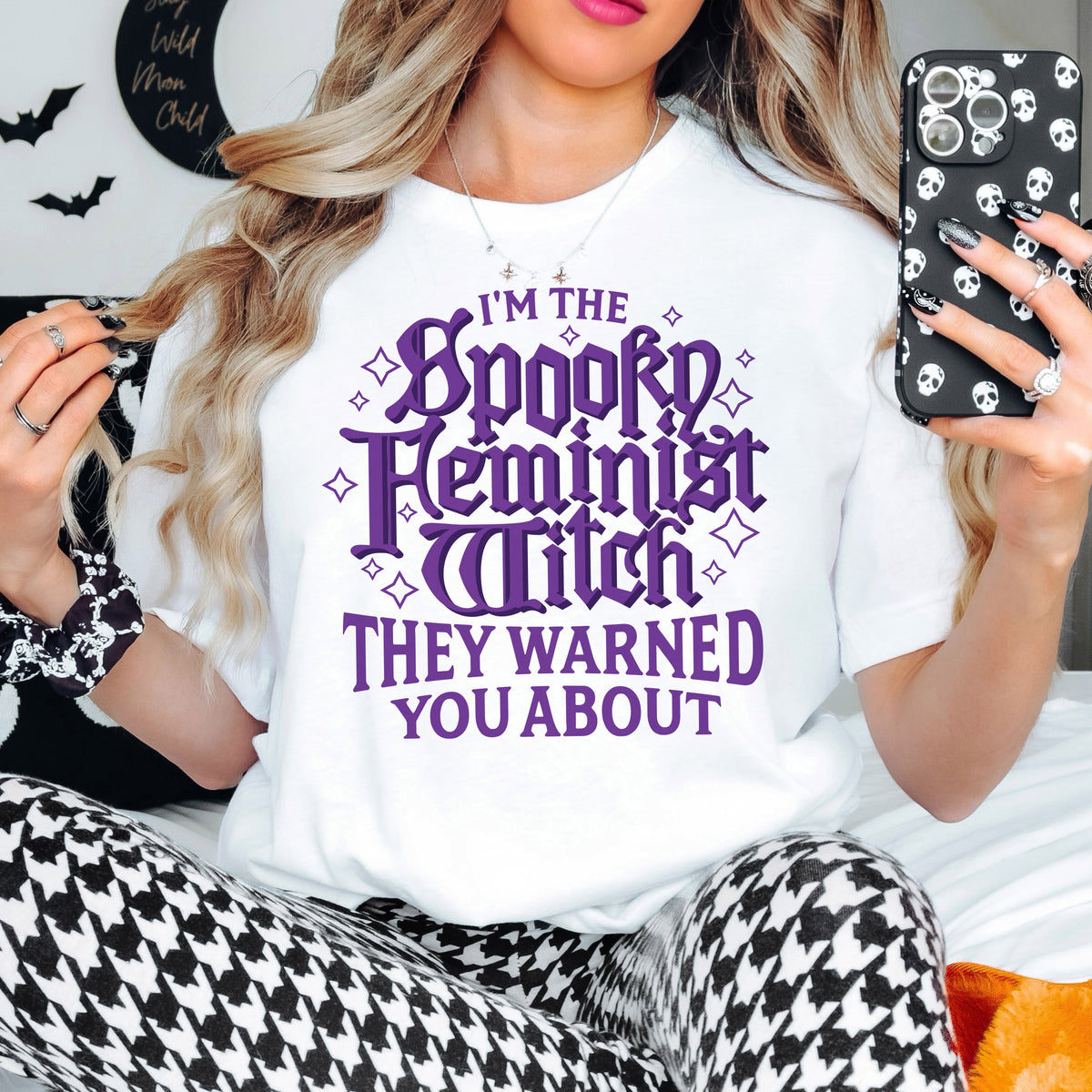 Spooky Feminist Witch Shirt