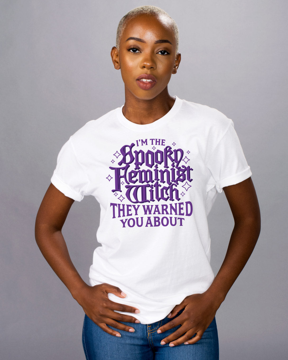 Spooky Feminist Witch Shirt