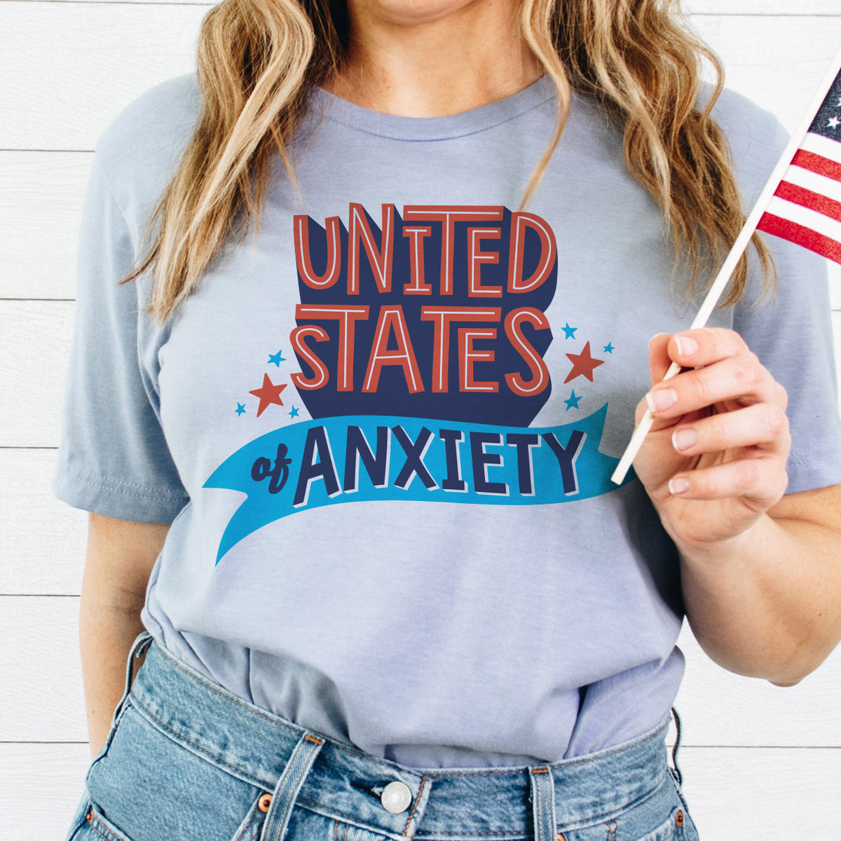 United States Of Anxiety Shirt