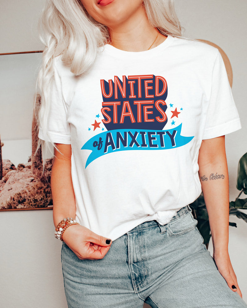 United States Of Anxiety Shirt