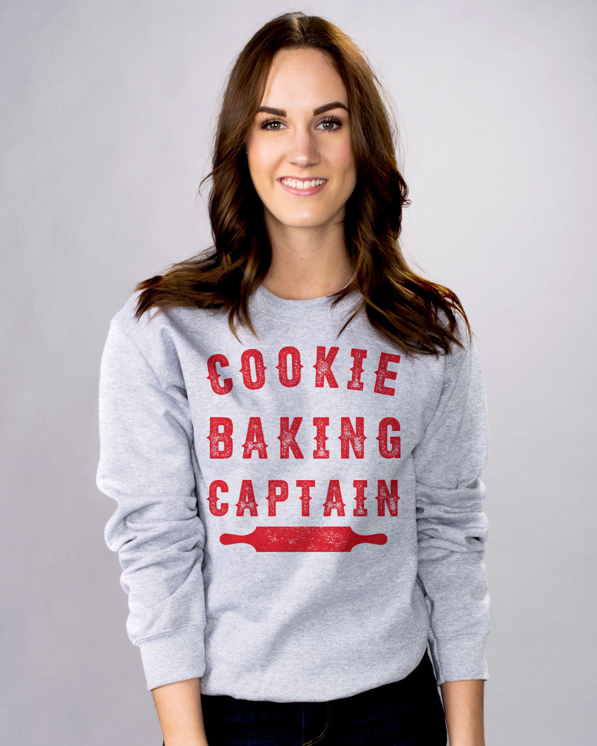Cookie Baking Captain Sweatshirt - Femfetti