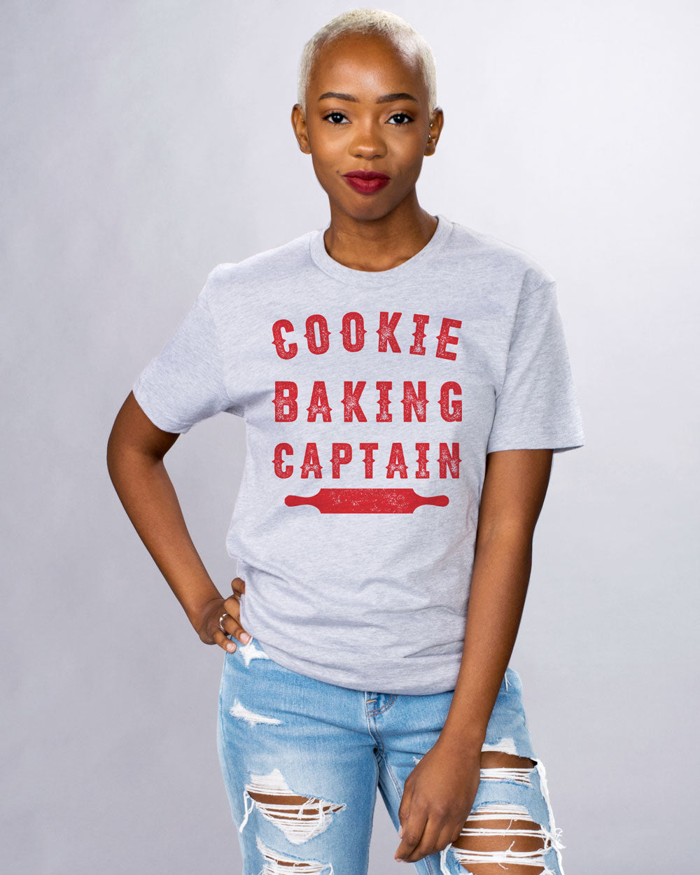 Cookie Baking Captain Shirt - Femfetti