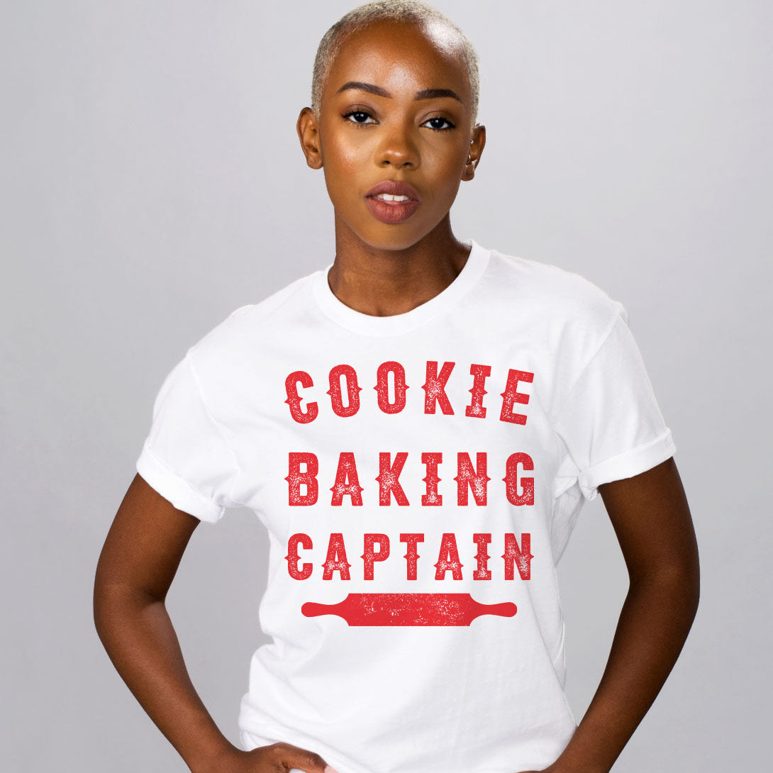 Cookie Baking Captain Shirt - Femfetti