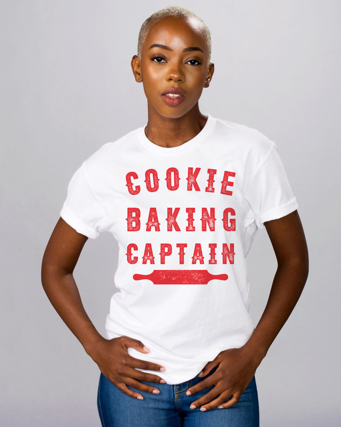 Cookie Baking Captain Shirt - Femfetti