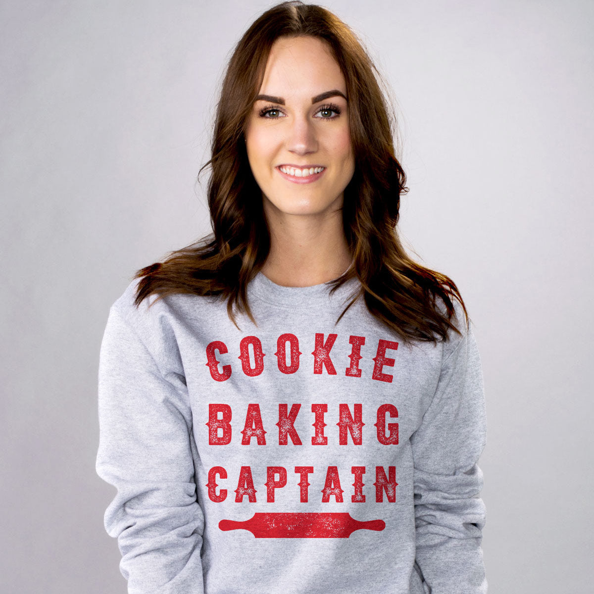Cookie Baking Captain Sweatshirt - Femfetti