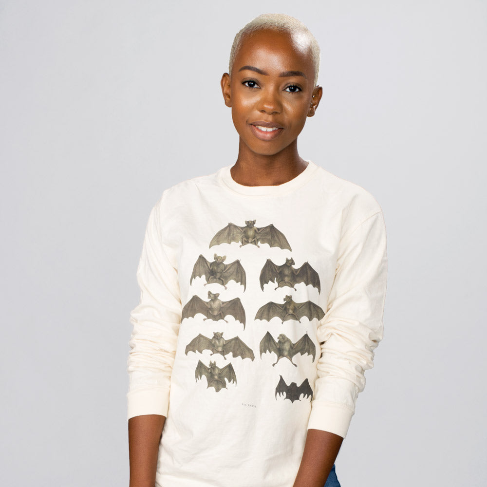 Vintage Bat Chart Long Sleeve - Femfetti