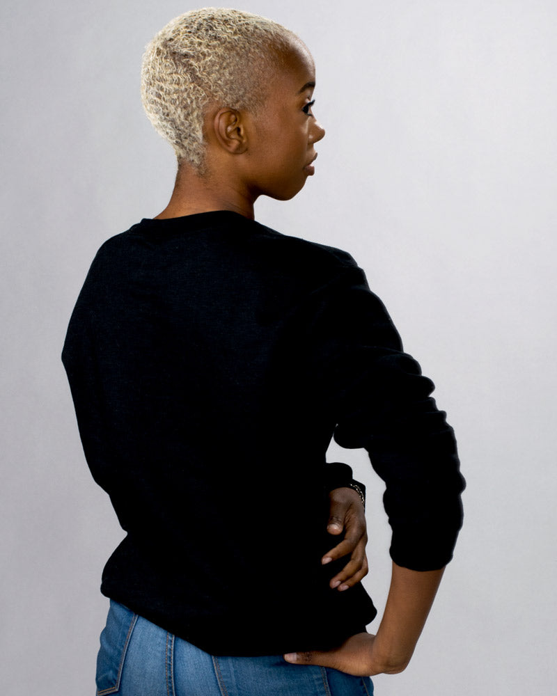 Ghost Boob Sweatshirt - Femfetti