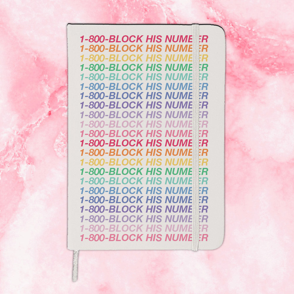 Block His Number Journal