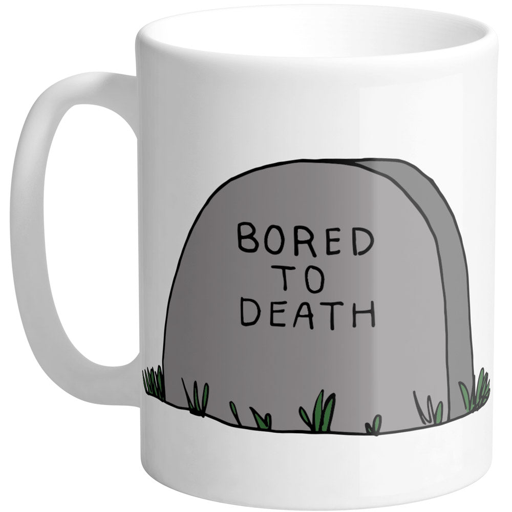 Bored To Death Mug - Femfetti