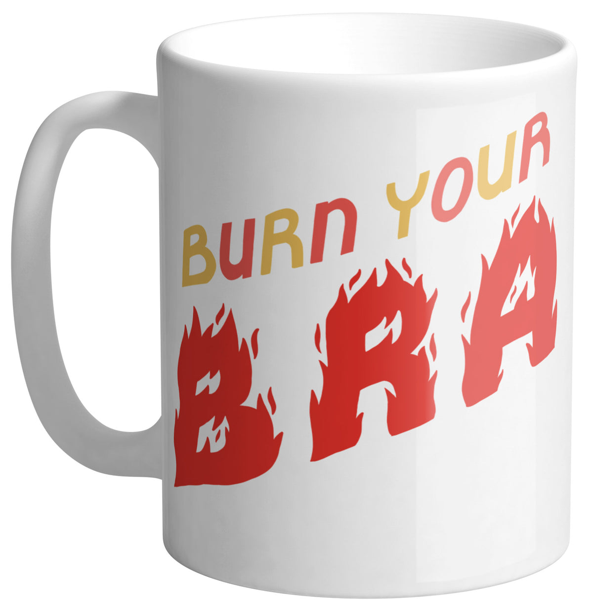 Burn Your Bra Mug - Femfetti