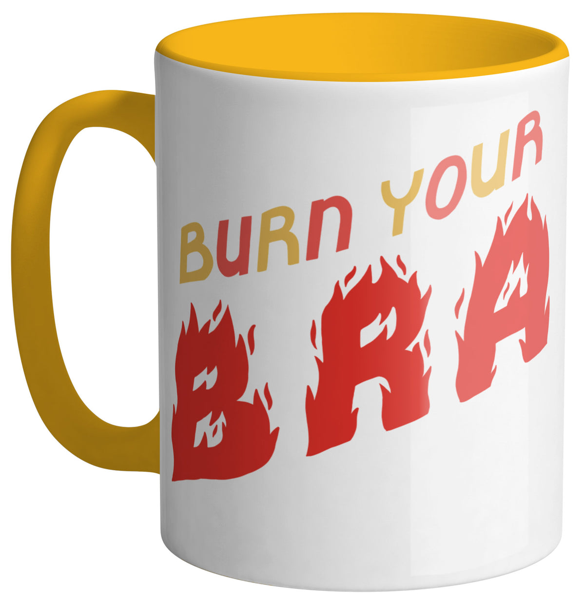 Burn Your Bra Mug - Femfetti