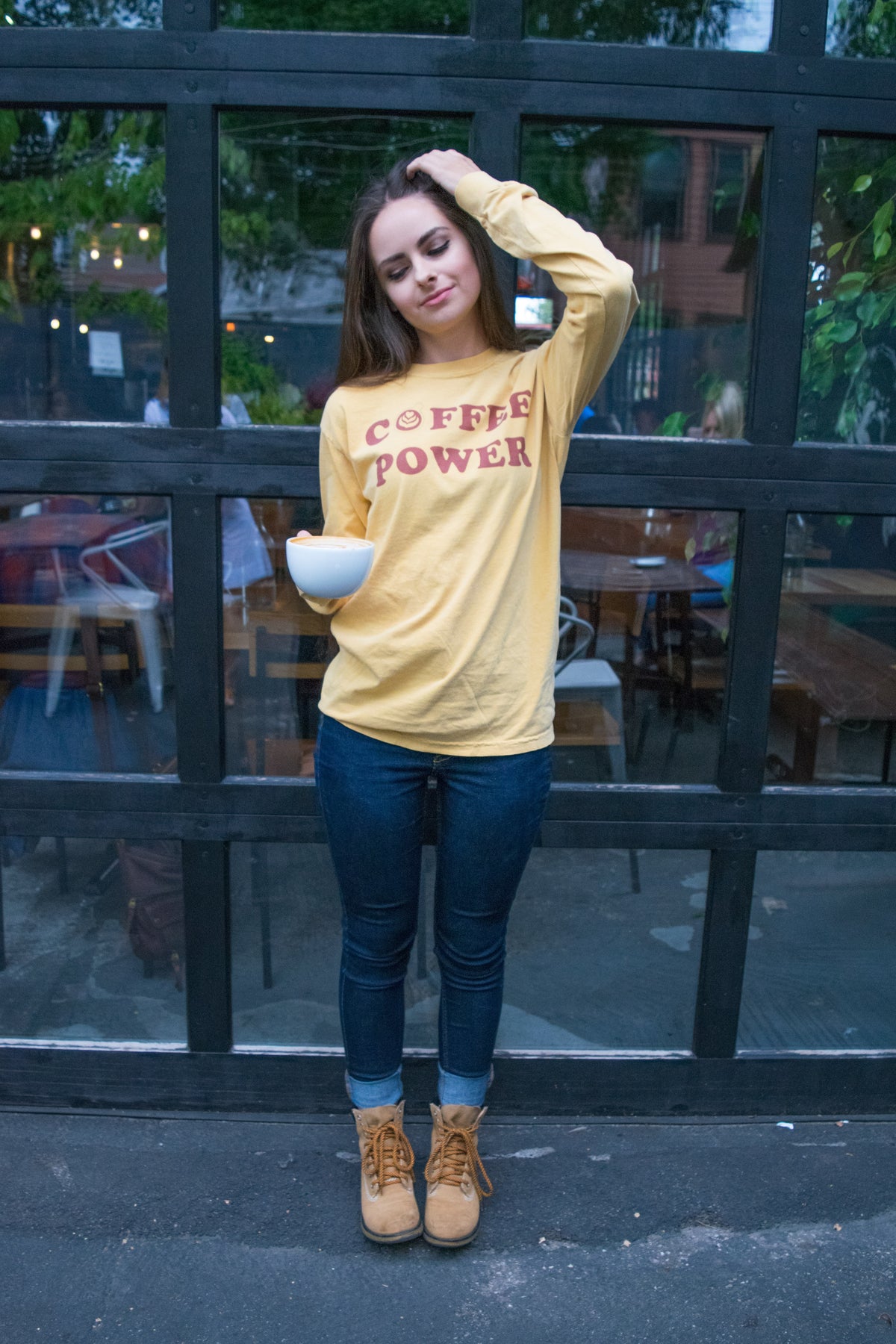 Coffee Power Long Sleeve - Femfetti