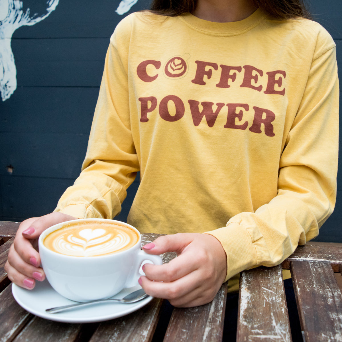 Coffee Power Long Sleeve - Femfetti