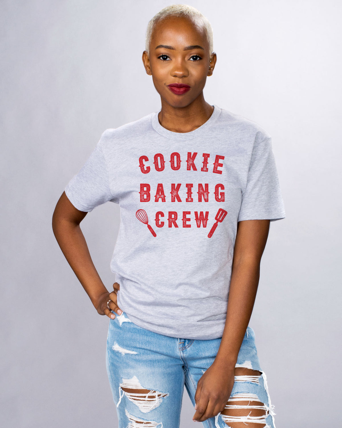Cookie Baking Crew Shirt - Femfetti