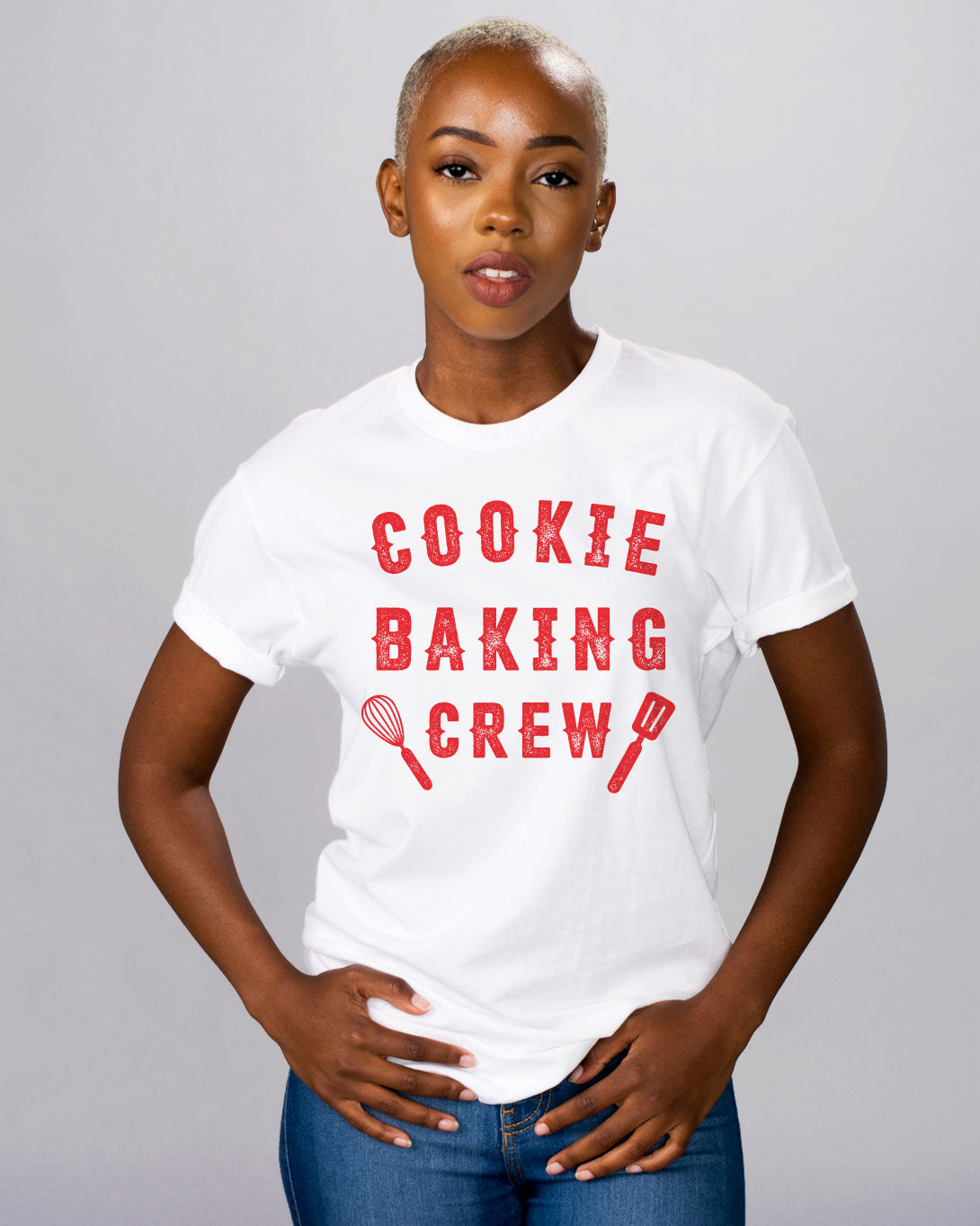 Cookie Baking Crew Shirt - Femfetti