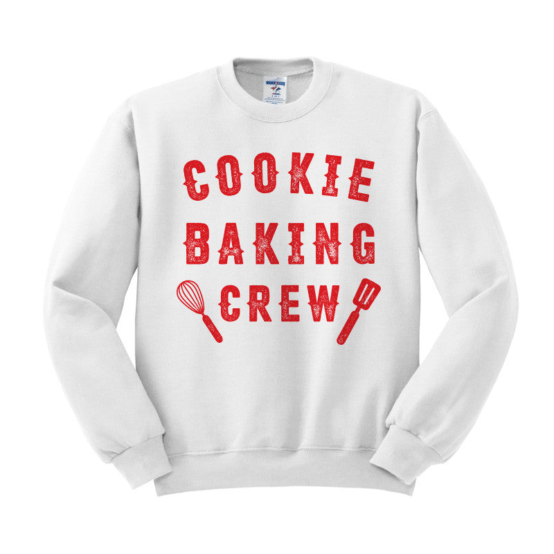Cookie Baking Crew Crewneck Sweatshirt - Femfetti