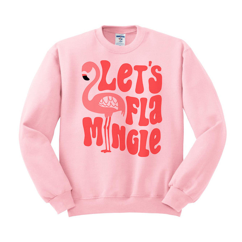 Let&#39;s Flamingle Sweatshirt - Femfetti