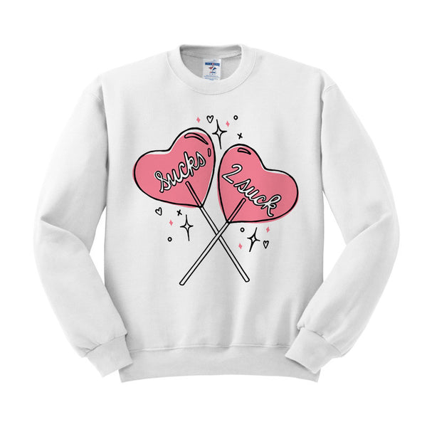 milkboy Valentine Sucks Sweats 天使トレーナー MILKBOY - MILKBOY VALENTINE SUCKS スウェット バレンタイン ピンクの