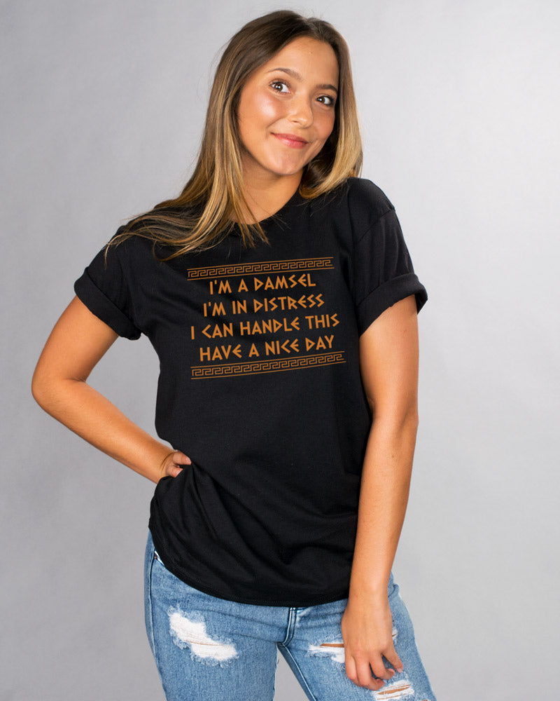 Damsel In Distress Shirt - Femfetti
