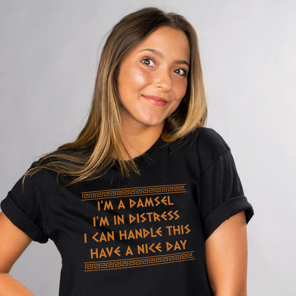 Damsel In Distress Shirt - Femfetti