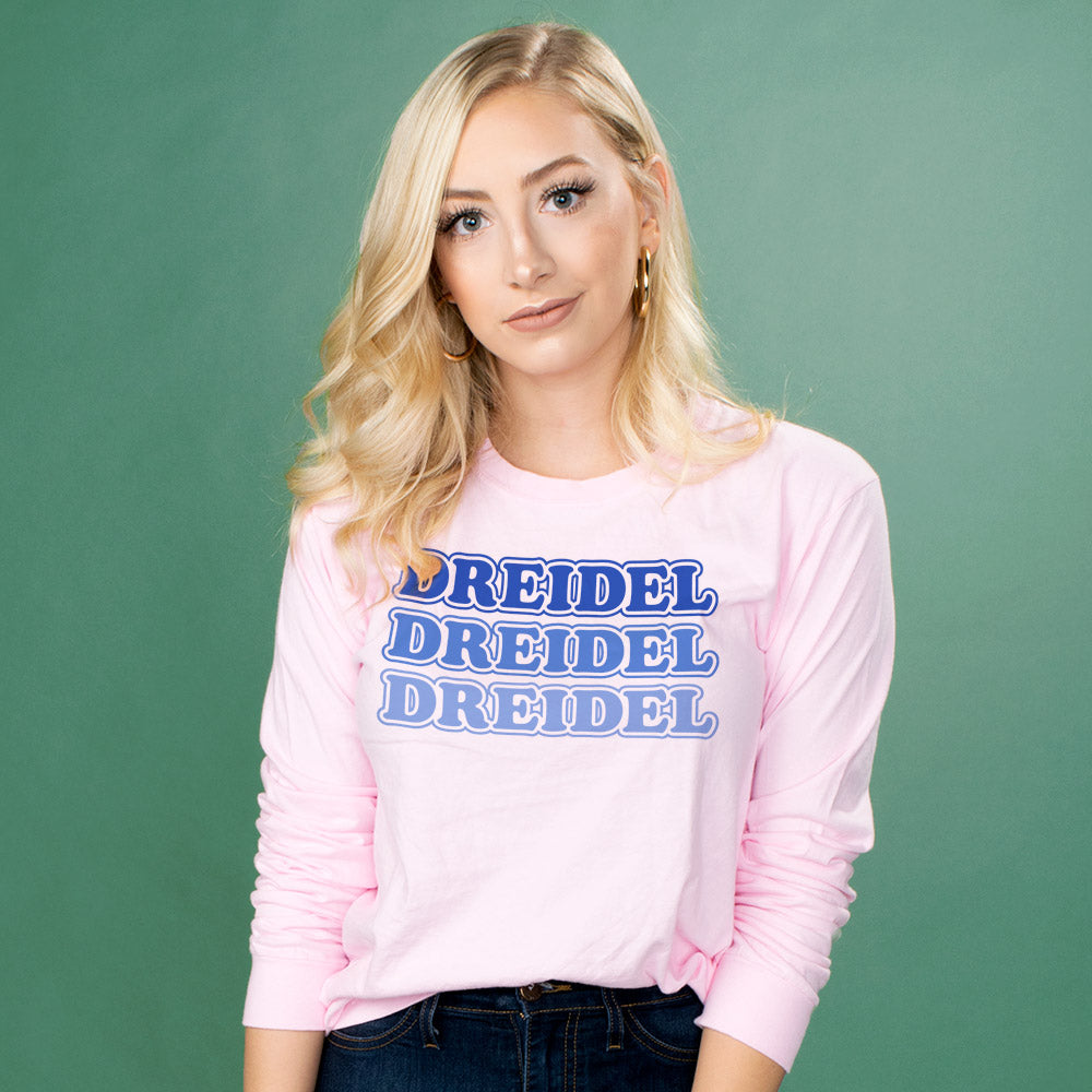 Dreidel Dreidel Dreidel Long Sleeve Tee - Femfetti
