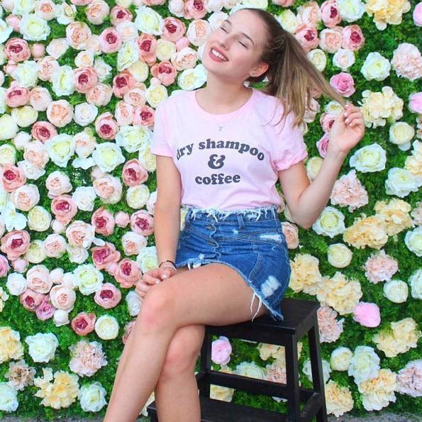 Dry Shampoo And Coffee Shirt - Femfetti