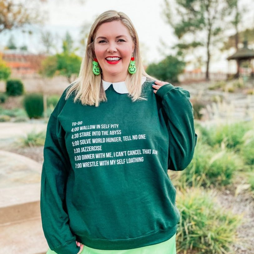 Christmas To-Do List Sweatshirt HX