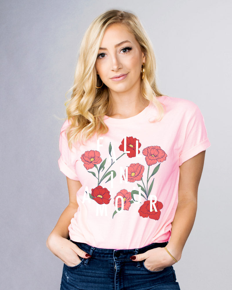 Fall In Amour Shirt - Femfetti