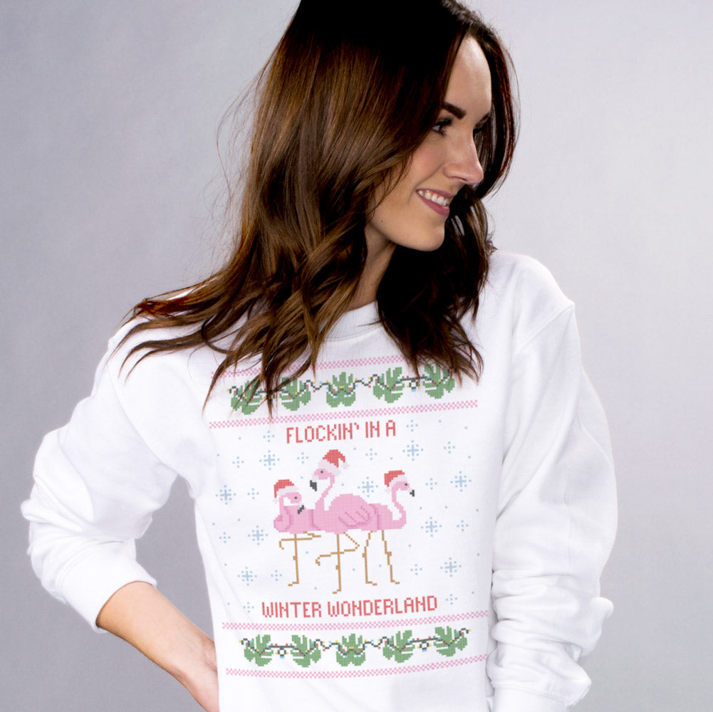 Flocking In A Wonderland Sweatshirt - Femfetti
