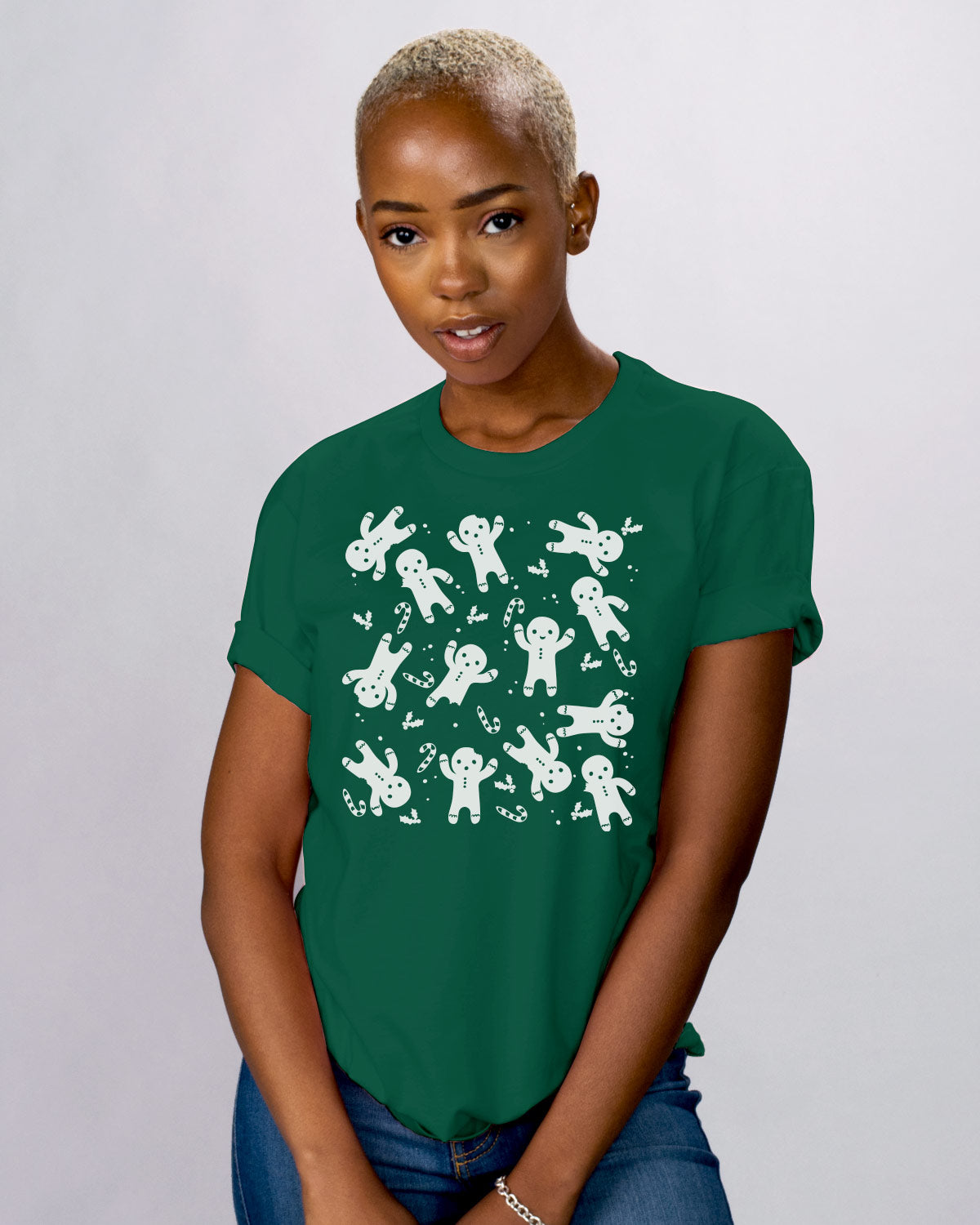 Gingerbread Pattern Shirt - Femfetti