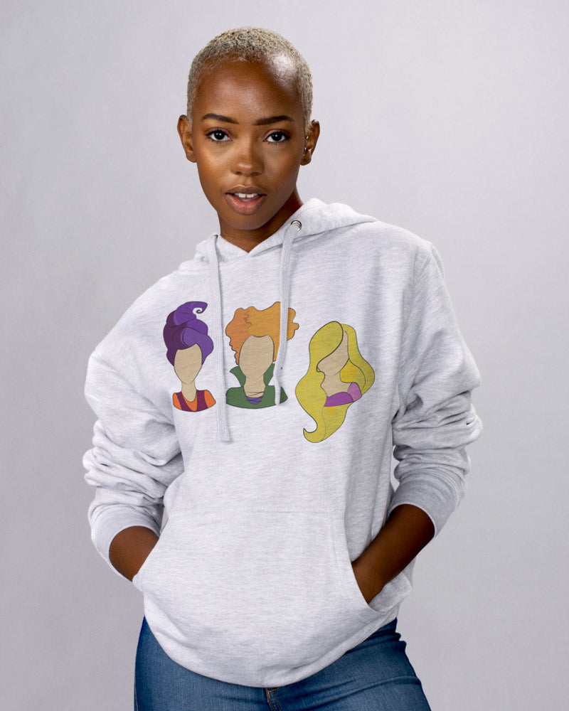 Hocus Pocus Heads Hoodie - Femfetti