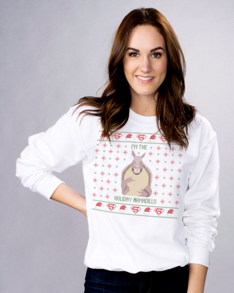 Holiday Armadillo Sweatshirt - Femfetti