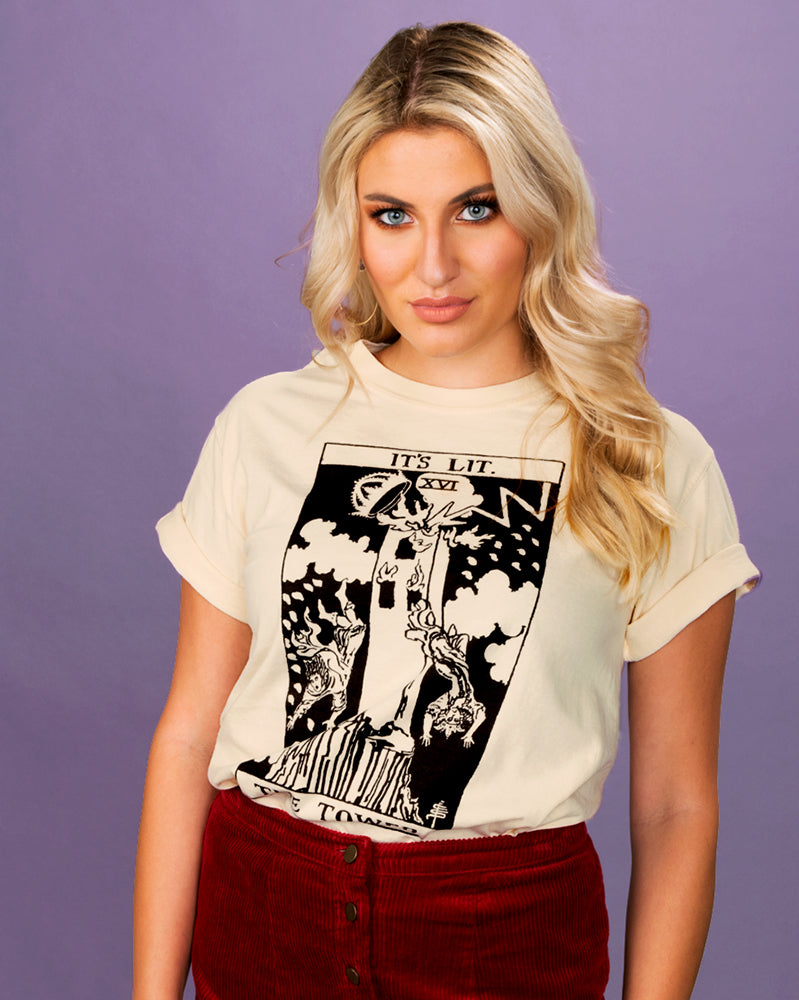 It&#39;s Lit Tarot Card Shirt - Femfetti