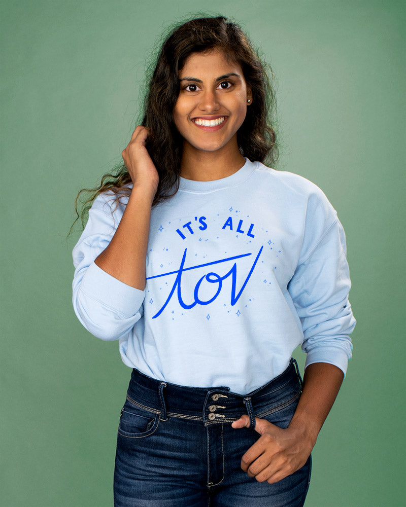 It&#39;s All Tov Crewneck Sweatshirt - Femfetti