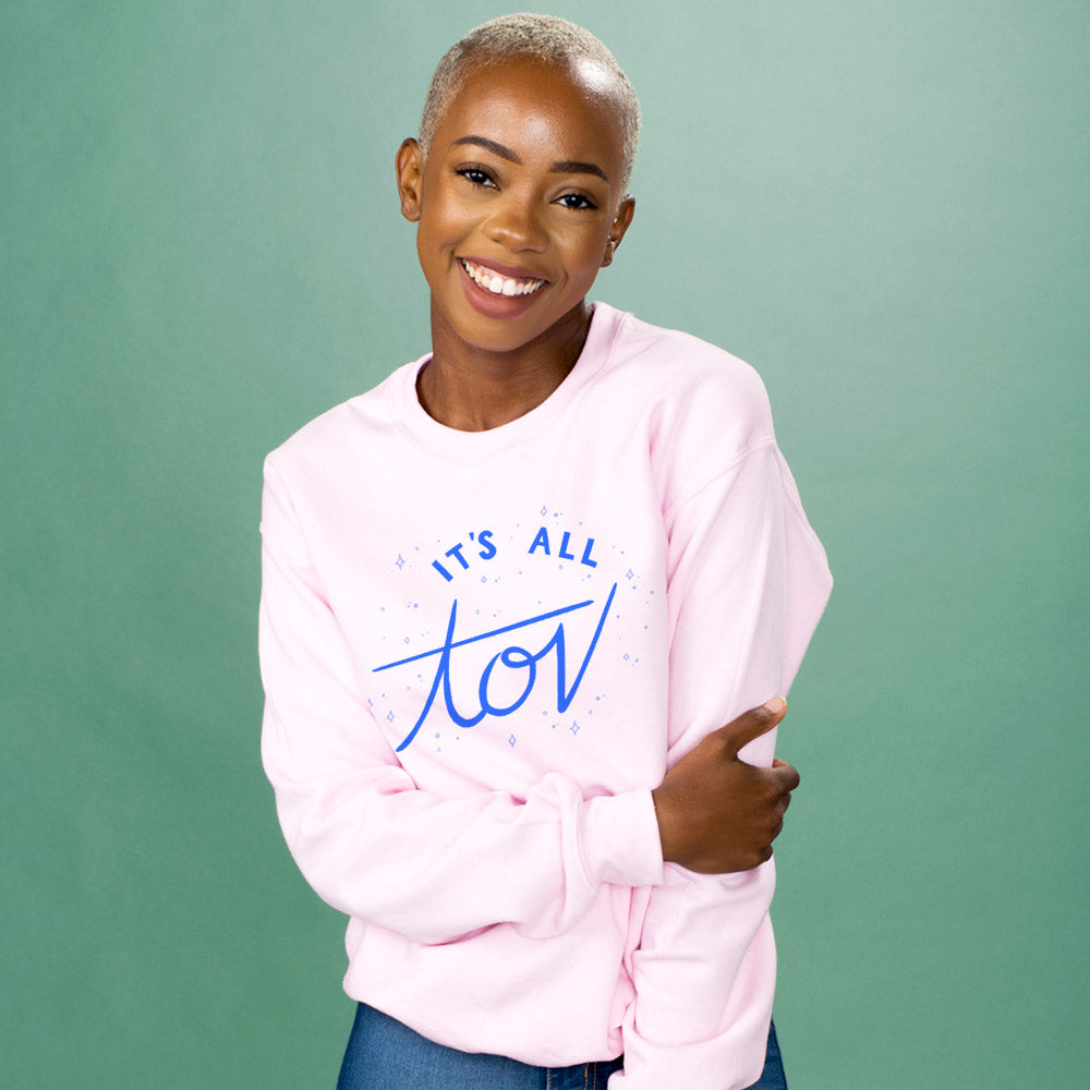 It&#39;s All Tov Crewneck Sweatshirt - Femfetti