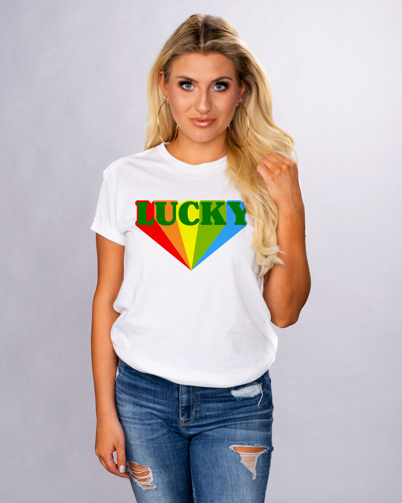 Lucky Rainbow Shirt - Femfetti