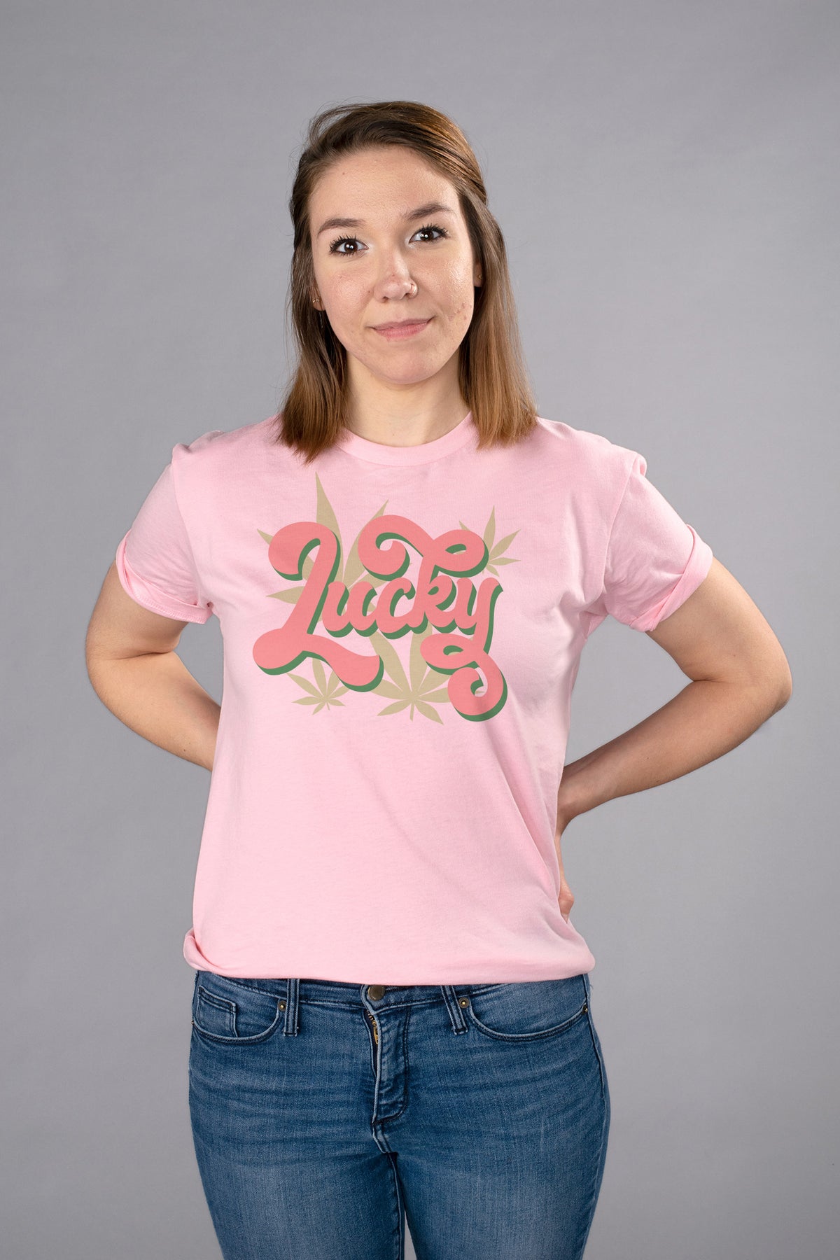 Lucky Weed Leaf Shirt