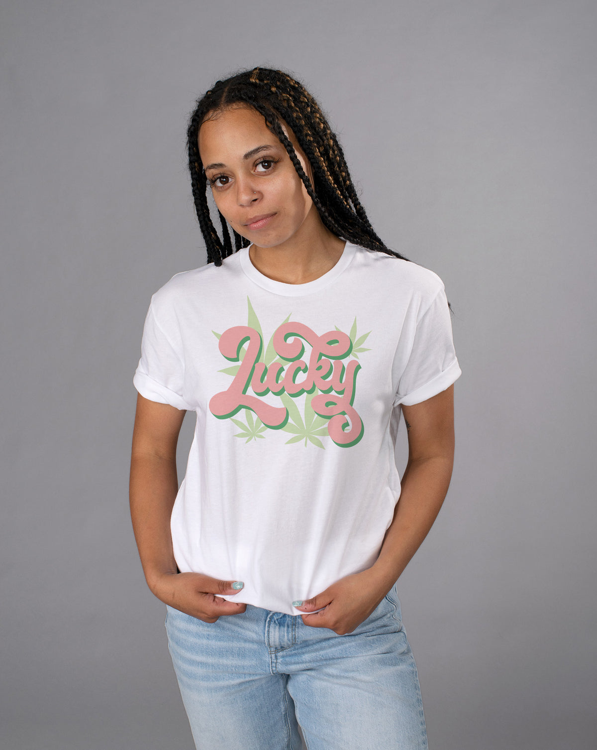 Lucky Weed Leaf Shirt