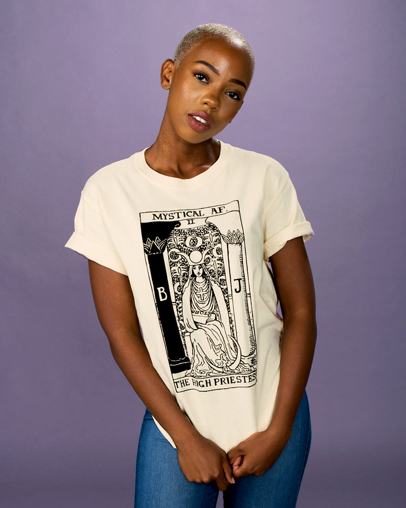 Mystical AF Tarot Card Shirt - Femfetti