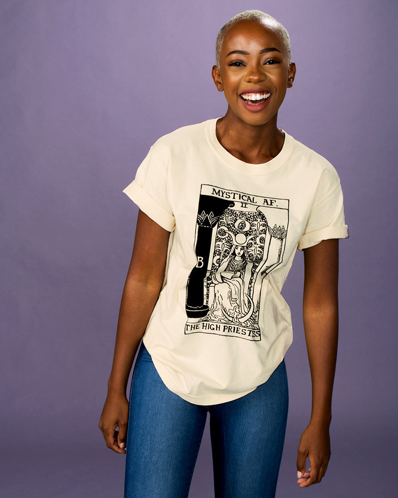 Mystical AF Tarot Card Shirt - Femfetti