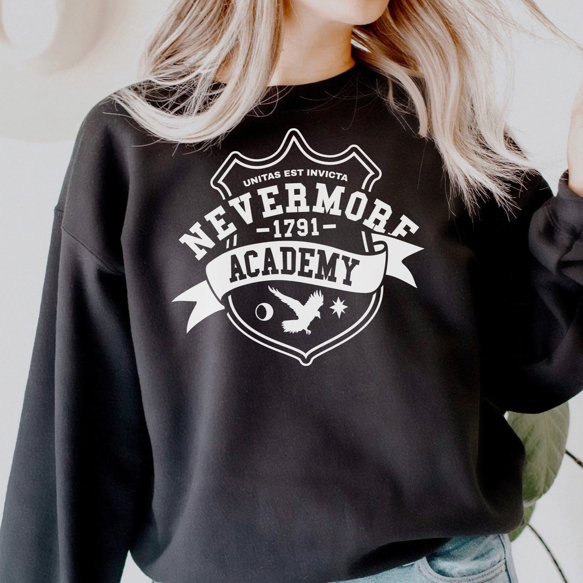 Nevermore Academy Crest Sweatshirt