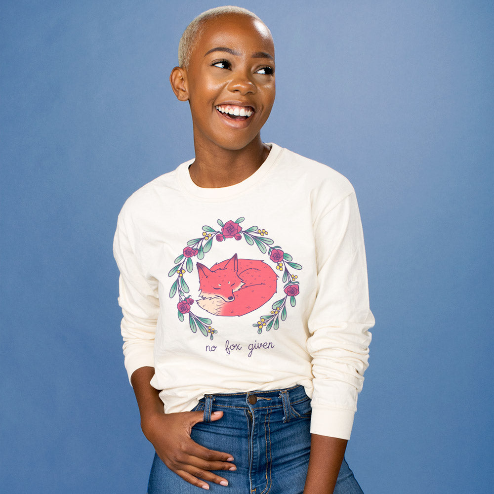 No Fox Given Long Sleeve - Femfetti