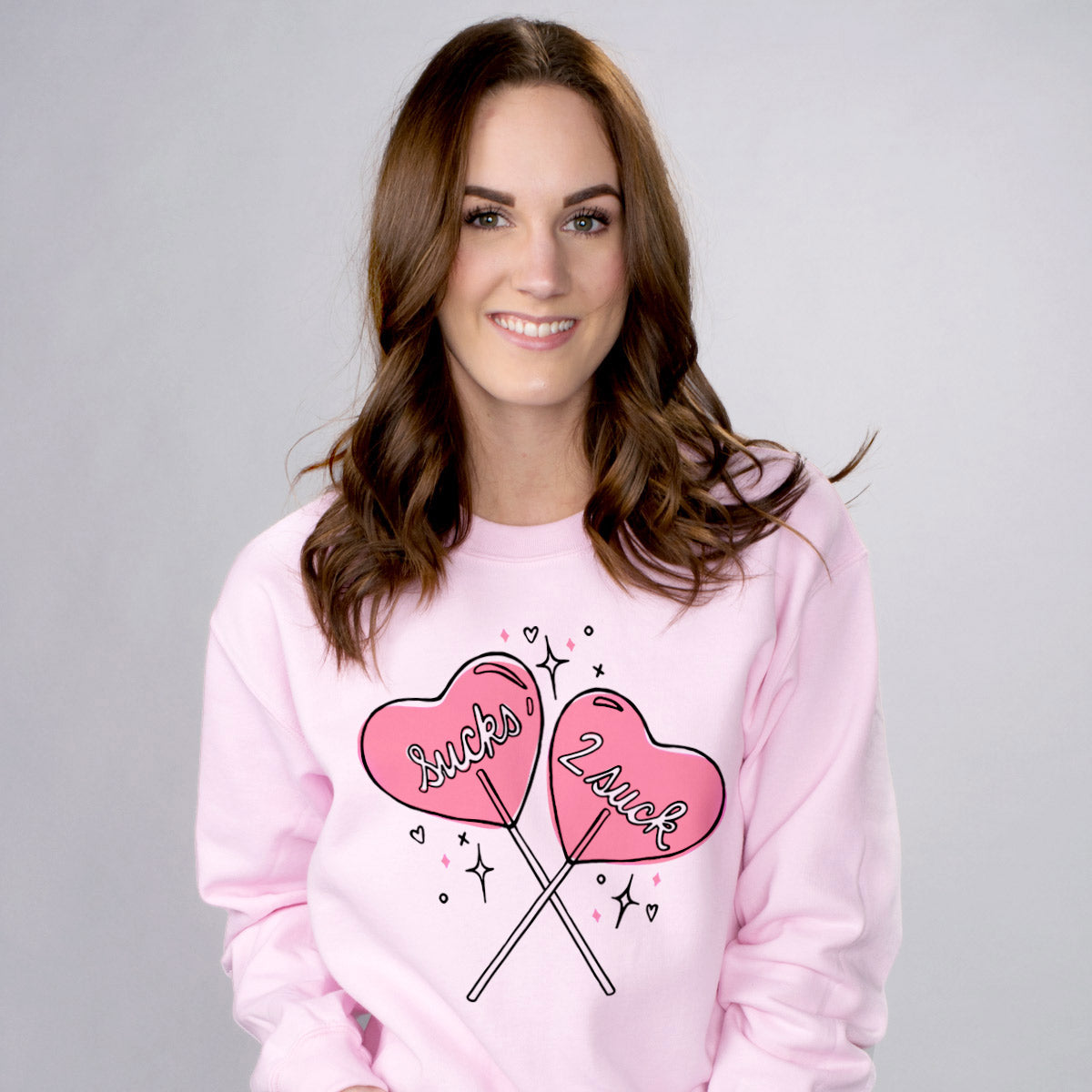 Sucks 2 Suck Sweatshirt - Femfetti