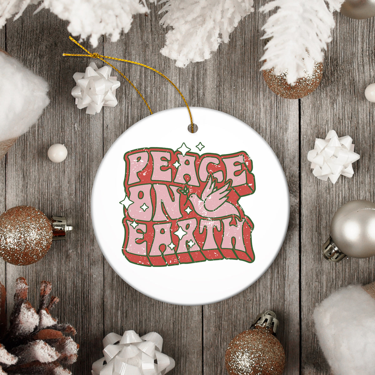 Peace On Earth Ornament