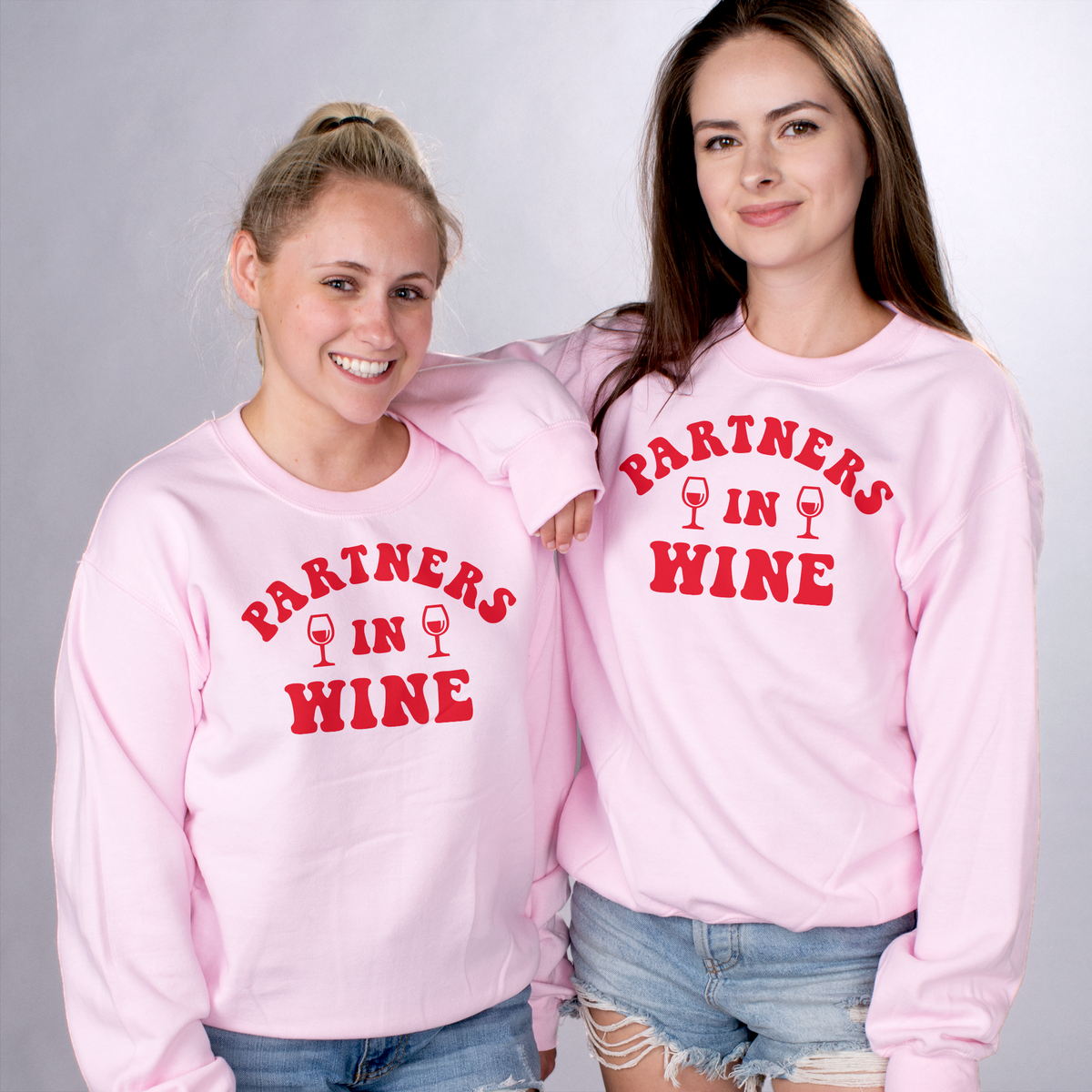 Partners in Wine Matching Sweatshirt